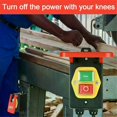 thumbnail image 2 of 220V Single-Phase On/Off Switch Switch Zero Voltage Switch with Socket Emergency Off Switch EU Plug, 2 of 5