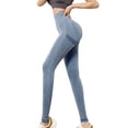 thumbnail image 1 of Polainas de cintura alta, polainas de entrenamiento para correr, polainas de control de barriga y cadera, pantalones deportivos, durabilidad probada en el tiempo, 1 of 8