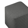 thumbnail image 2 of facefd Foot Rest Stool Covers Stool Protector with Elastic Bottom Cover Sofa Foot Rest for Living Room Dark Gray, 2 of 9