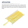thumbnail image 3 of Uxcell 11 Yard Sequins Beaded Lace Trim 0.6 inch Braid Trim Strip for Crafts, Embellishments, Costume Yellow, 3 of 4