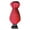 Red, variant on 2-in-1 Winter Gloves Ice Scraper for Car, Warm Snow Removal Shovel with ABS Scraper Blade for Windshield Frost Cleaning(Red)