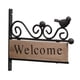 thumbnail image 1 of Letrero de bienvenida Bienvenido Puerta de Letrero de de hierro Letrero de bienvenida colgante para cartel de bienvenida de granja, 1 of 9