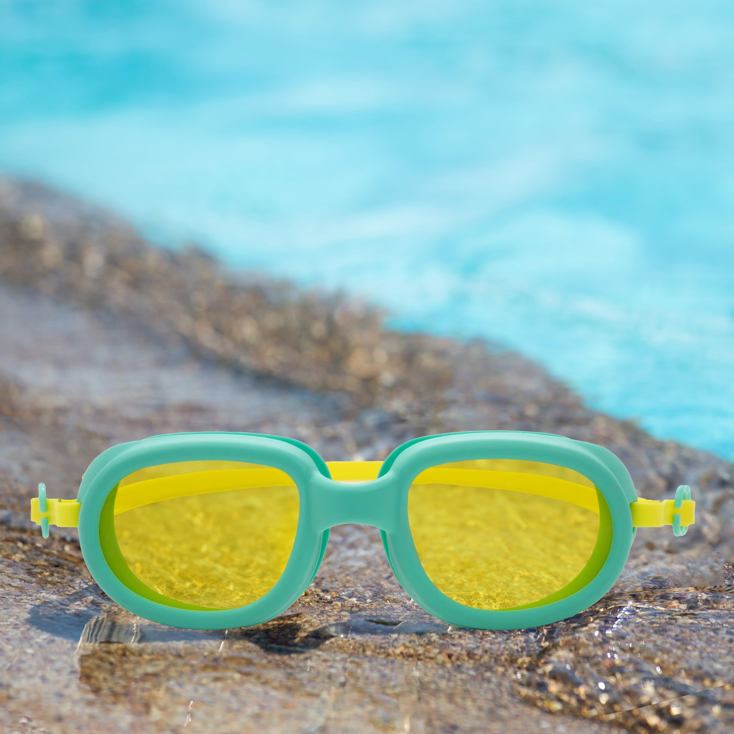 Dolfino Swim Goggle for Children, Multi-Color (3 Pack)