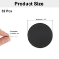 thumbnail image 2 of Uxcell Replacement Metal Plates Black for Magnet Phone Case Holders, 1.18" 32Pcs, 2 of 7