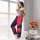 thumbnail image 5 of Balery Rock Skull Guitarist Pantalones de pijama para mujer, pijamas ultraligeros, pantalones de estar por casa-Small, 5 of 6