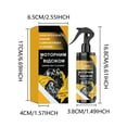 thumbnail image 3 of Ohmyroo 100ml Powerful Car Engine Cleaner Sludge Carbon Deposit Remover 16.8x3.8cm Protective Additive, 3 of 9