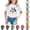 White, variant on Weebloom Kids Girls Tshirts Cat Summer Boys Round Neck Cartoon Animal Print Casual Loose Short Sleeve Tee Tops For Toddler Youth Shirts 3-14 Years