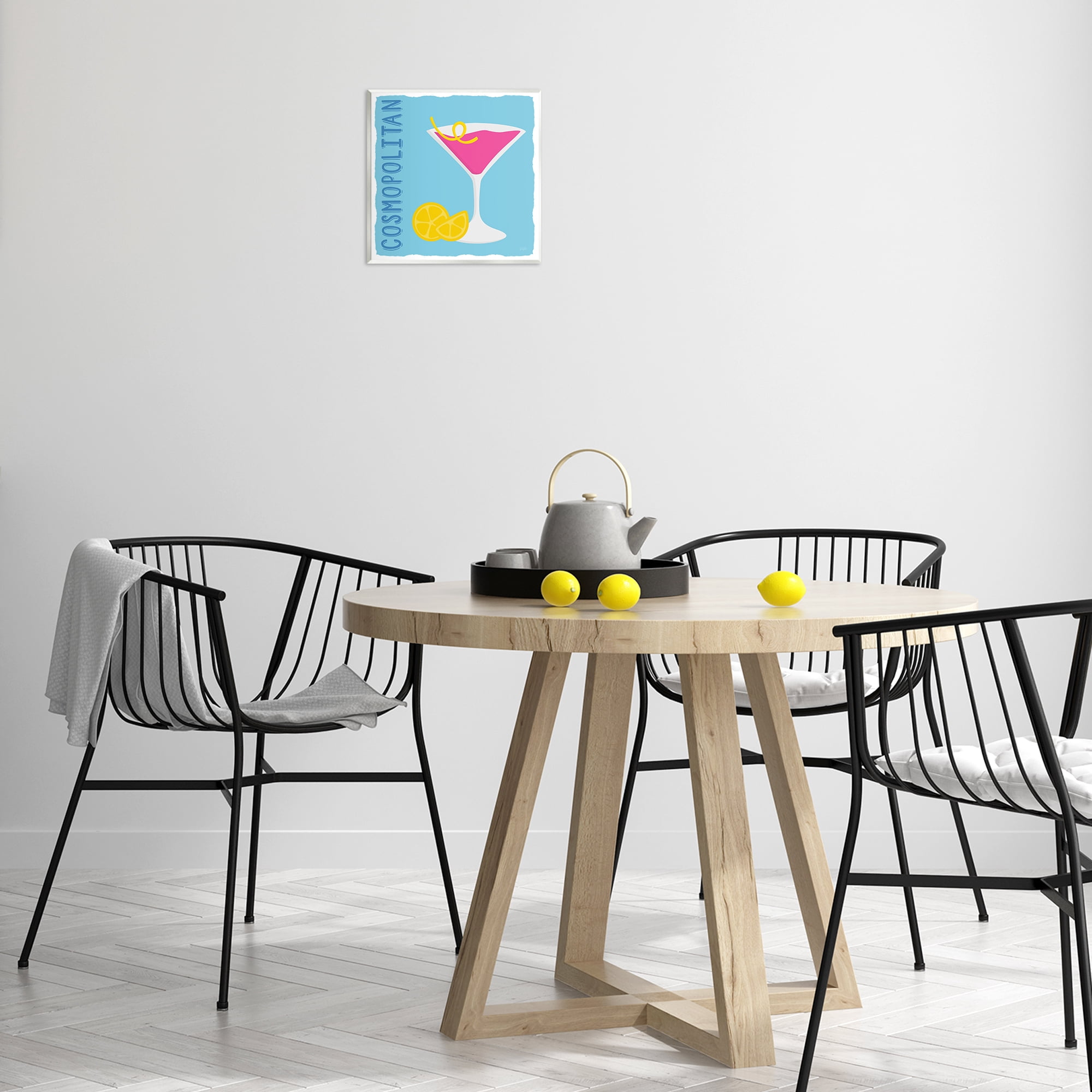 Stupell Industries Cosmopolitan Cocktail Drink Food & Beverage Painting Unframed Art Print Wall Art, 12 x 12