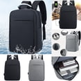 thumbnail image 1 of ¡Ofertas de Clearance!, Mochila de negocios para hombre, mochila para ordenador, mochila para hombre de 17 pulgadas, mochila para estudiantes, bolsa de viaje Akmoler, 1 of 9