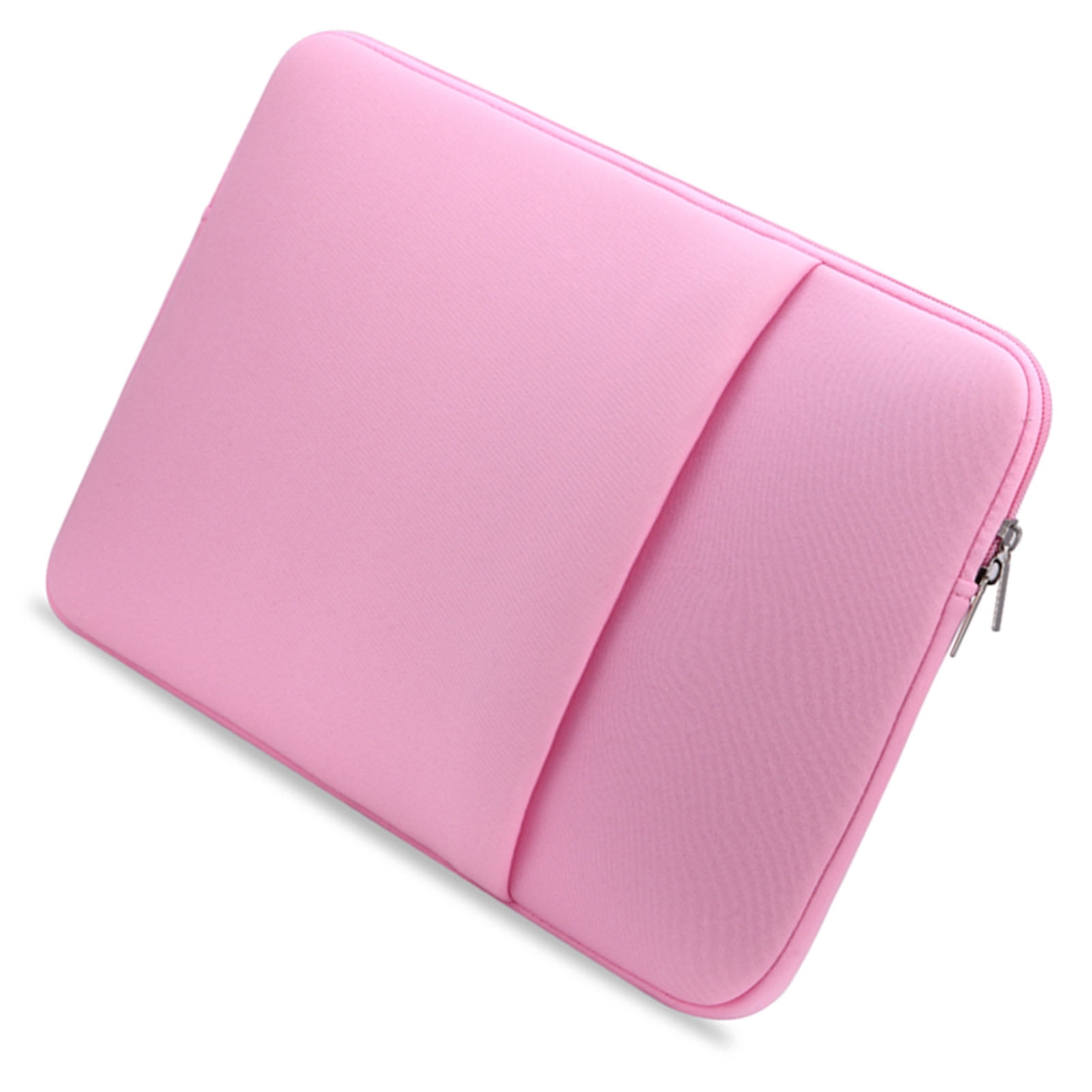Case B2015 Laptop Sleeve Soft Zipper Pouch 17'' Laptop Bag Replacement For  Air Pro Ultrabook Laptop Pink