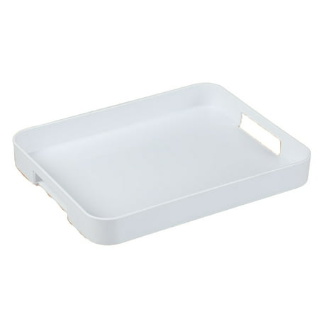 

Serving Tray Plastic for Party Platters for Serving Food White Food Tray for Snacks Food Cookies