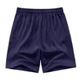 thumbnail image 6 of UDAUDU Mens Cargo Shorts Athetic Quick Dry Lightweight Pull-On Hiking Shorts for Sports Outdoor with Zipper Pockets Dark Blue S, 6 of 6