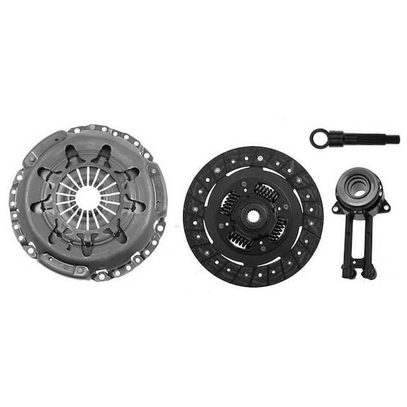 Clutch Kit - Compatible with 2011 - 2019 Ford Fiesta 1.6L 4-Cylinder Naturally Aspirated 2012 2013 2014 2015 2016 2017 2018