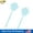 Blue, variant on Active Mind Ltd Flexible Plastic Fly Swatter, 17" Long Handle Bug Zapper for Indoor/Outdoor, Green
