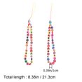thumbnail image 3 of Miangastore Mobile Phone Lanyard Assorted Color 2Pcs 7.9X0.4X0.1In Resin, 3 of 8