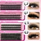 thumbnail image 3 of Extensiones de pestañas postizas YIDUO Lashes Clusters Kit 994 piezas, 3 of 9