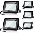thumbnail image 1 of Projecteurs LED Économes en Énergie, Applications Larges IP66 Projecteur Extérieur Étanche, Angle de Faisceau de 120° 8500LM Blanc Chaud Support Réglable, Aluminium Moulé sous Pression Intégré, 1 of 5