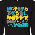 thumbnail image 4 of Inktastic Happy New Year Countdown Long Sleeve T-Shirt, 4 of 5