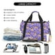 thumbnail image 5 of Disketp Pugs and Flowers Bolsa de Viaje Tipo Duffle, Bolso de Mano para Fin de Semana para Mujer, Bolsa de Gimnasio Ligera para Hombre, Esencial para Viajes, 5 of 7