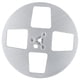 thumbnail image 1 of Up Reel Cinta vacía de aluminio de 7 pulgadas, cinta de Audio abierta, plateada, 1 of 8