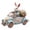 B, variant on JHEHF Happy Easter Vintage Truck with Eggs Figurine Easter Car Rabbit Table Desktop Decorations Farmhouse Spring Statue Decorations for Home Table Kitchen Figurines Ornament