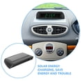 thumbnail image 3 of KALLORY 1pc Solar Powered High Precision Vehicle Clock Durable Dash Clock for Cars Convenient Design, 3 of 7