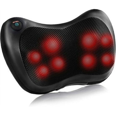Suerbeaty Shiatsu Back and Neck Massager with Heat, Deep Tisctric Massage Pillow for Back,Shoulders,Legs,Foot,Body Musclesue Kneading