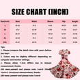 thumbnail image 3 of Women's 4th of July Patriotic Dress, Women Sexy Short Sleeve Maxi Dress, Independence Day American Flag Printed Elegant Design, Bohemian Silhouette for Summer Activities,Red 2XL, 3 of 5
