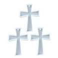 thumbnail image 6 of FRCOLOR 3pcs Diy Silicone Cross Keychain Mold For Resin Epoxy Casting Molds Cross Shaped Pendant Mold Cross Shaped Charms Crafts Making Mold, 6 of 8