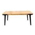 thumbnail image 5 of Modern Wood Dining Table - , Sophisticated Design, 69" Wide, Eating , 32" Deep, 5 of 6