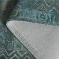 thumbnail image 5 of SAFAVIEH Anatolia Alvin Medallion Area Rug, Aqua/Green, 3' x 5', 5 of 7