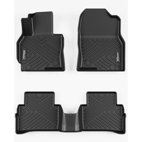 BeesClover Floor Mats Compatible with Mazda CX-5 2013-2016 - Custom Fit Rubber 3D Car Mats, Laser Measured Floor Liners, Waterproof, Odorless Non-Slip TPE(Black)