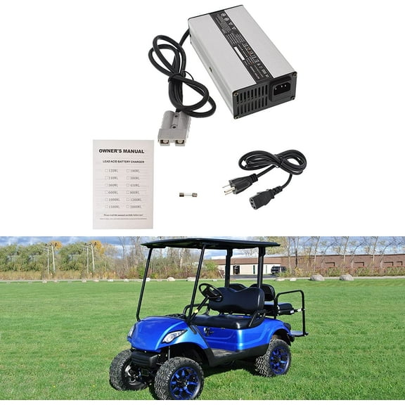 waltyotur 36V 5A Golf Cart Battery Charger SB50 Replacement for 1983-1994 Golf Carts
