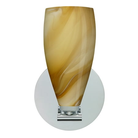 

Besa Lighting 1Sx-7198Hn Karli 1 Light Halogen Wall Sconce - Nickel