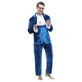thumbnail image 6 of Cupohus Blue 60s Costume Groovy Costumes Swinge rFor Men 1960s Movie Halloween CostumesSpy Costume Adult, 6 of 6