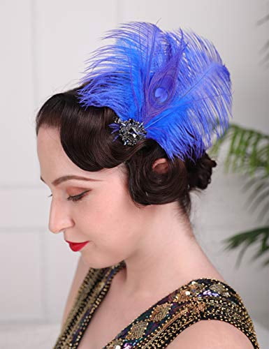 Aimimier 1920s Great Gatsby Headpiece 