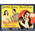 thumbnail image 2 of The Perfect Marriage Loretta Young David Niven 1946 Movie Poster Masterprint (28 x 22), 2 of 2