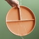 thumbnail image 5 of Fiudx Juego de Platos Divididos, Vajilla de Tres Compartimentos, Platos de Fibra Que Ahorran Espacio, Aptos para Microondas, Prácticos para Preparar Comidas, Solución para Comidas Familiares, Bordes, 5 of 6