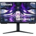 thumbnail image 2 of SAMSUNG 27" Odyssey G32A Series FHD Gaming Monitor, 165Hz, 1ms, VESA Mount Capability, Eye Saver Mode, Free-Sync Premium, Height Adjustable Screen, Black, with 5AVE HDMI Cable, Flat, 2 of 5