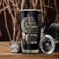 thumbnail image 3 of 20oz Wolf Gifts for Women, Men, Wolf Gifts for Wolf Lovers - Inspiration Gifts - Native American Wolf Dream Catcher Tumbler Cup with Lid, Double Wall Vacuum Thermos Insulated Travel Coffee Mug, 3 of 6