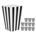 thumbnail image 5 of Tineasur Popcorn Containers Movie Night Black 12Pcs, 5 of 8