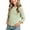 Green, variant on OGLCCG Girls' Long Sleeve Shirts Ribbed Knit Crew Neck Kid's Tops Fall Casual Tees Basic Undershirts Size 0-10