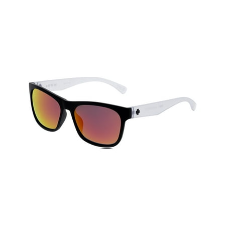 Spy Mirrored Sundowner 673513080765 Black Rectangle Sunglasses