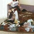 thumbnail image 6 of Customized Blankets with Photos Personalized Picture Collage Blanket Soft Using My Own Photos Custom Gifts for Halloween, Family, Friends Gifts-150X200cm, 6 of 6