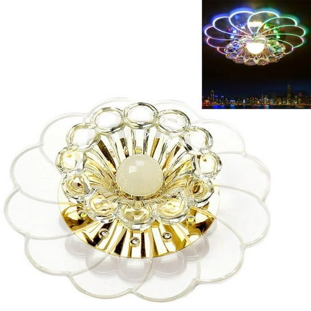 - Modern Mini Led Chandelier Semi Flush Mount Chrome Crystal Lighting Ceiling Crystal Lamp for Bedrooms Dinning Rooms Hallway
