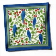 thumbnail image 3 of Vargottam Designer Cotton Twill Napkins - Set of 12, 20-Inch, Birds Pattern, Durable & Absorbent Cloth Napkins for Dining, Parties, and Home Decor - Machine Washable, 3 of 8