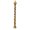 GOLD, variant on Wrapped Taffy - 1 Ornament 7.5 Inch, Glass - Ornament Christmas Sweets 111417 PINK