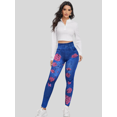 thumbnail image 2 of Leggings de Mujer Estilo Mezclilla Unitalla Comodidad y Estilo en Leggins, 2 of 5