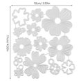 thumbnail image 2 of Flower Shape Cutting Die for Card Making Craft in Dark Grey Carbon Steel for Kitchen Use, 2 of 8