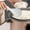 White, variant on WYBXZ New Tumbler Rice Spoon, Heat Plastic Rice Cooker Spoon, Standable and Easy to Clean, Kitchen Cooking Utensils, Non Stick